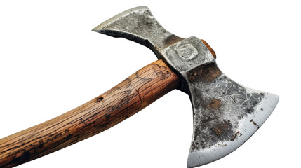 Axe on transparent background
