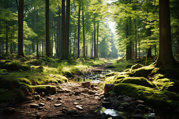 Crystal-Clear Nature Background: High-Resolution Wallpaper for a Serene and Stunning View