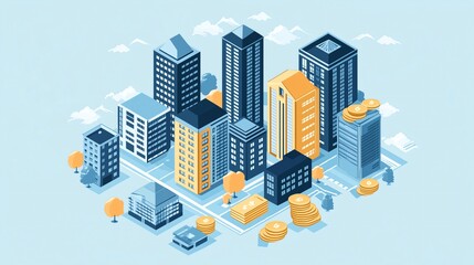 Obraz premium Real Estate Investment Trusts (REITs): Investing in Real Estate Without Owning Property