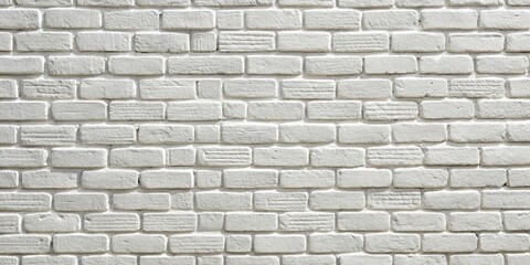 Fototapeta premium White Brick Wall Texture, brick wall, white wall, brick texture