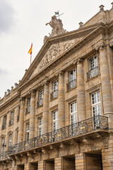 Headquarters building of the city council of Santiago de Compostela in the Plaza del Obradoiro, Galicia.