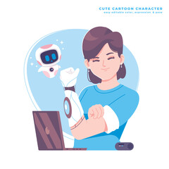 work with ai illustration design