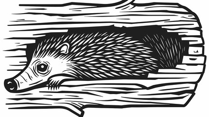 Cute hedgehog coloring page for kids, ideal for creative learning fun.