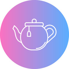 Obraz premium Teapot Icon