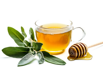Sage Tea with Honey