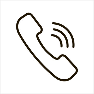 recommend clip art: Communication icon. Phone sign. Call vector illustration