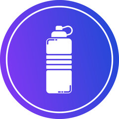 Obraz premium Water Bottle Icon