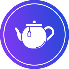 Obraz premium Teapot Icon