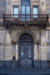 Linguaglossa, Linguagrossa a small town in Sicily, Catania, Sicily, Italy