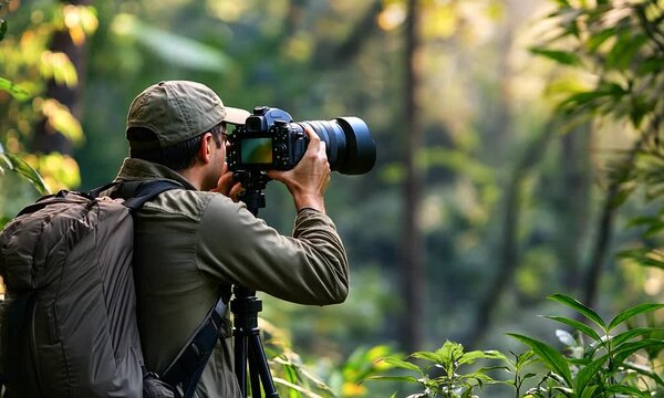 Photographer in Nature