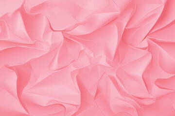 Obraz premium Abstract pink wrinkled texture