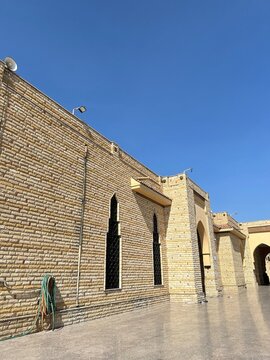 Thaif, Saudi Arabia - August 13, 2024 - Abdullah Bin Abbas Library is located next to Abdullah Bin Abbas Mosque (Ibn Abbas Mosque). Abdullah Bin Abbas himself is a loyal friend of the Prophet Muhammad
