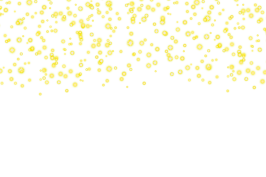 Sparkles star light dust falling on transparent background. Golden glitter light dust. Bright magic glow. Flash, shine sparkle bokeh, sparkle dust png. Festive decoration design elements     