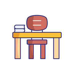 Table vector icon