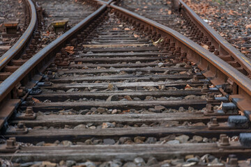 Fototapeta premium historische eisenbahn im Ruhrgebiet
