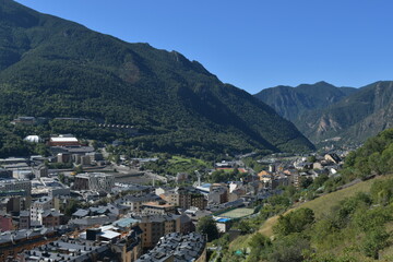 Vue d'Andorre-la-Vieille