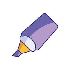 Highlighter vector icon