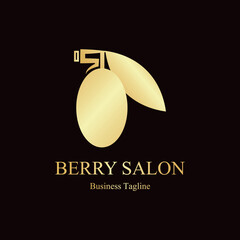 berry salon logo