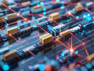 Blockchain Powered Supply Chain Tracking with Transparent Data Points