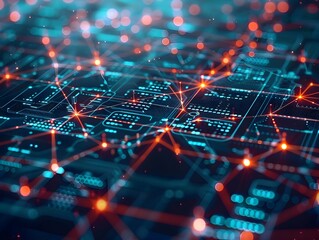 Decentralized Blockchain Network with Global Connectivity and Security Visualization