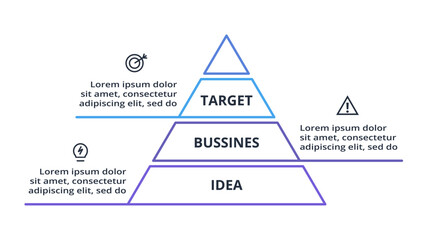 Line concept for infographic with 3 steps, options, parts or processes. Business data visualization.