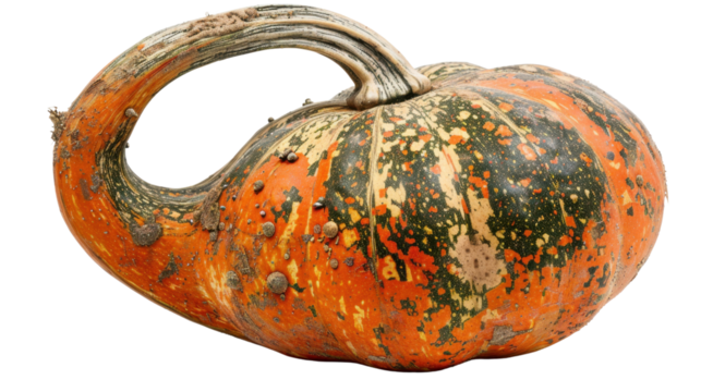 Pumpkin on transparent background
