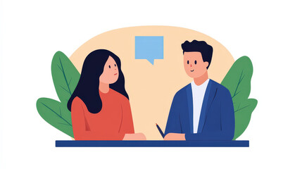 Financial advisor helping a client with debt restructuring, financial guidance concept