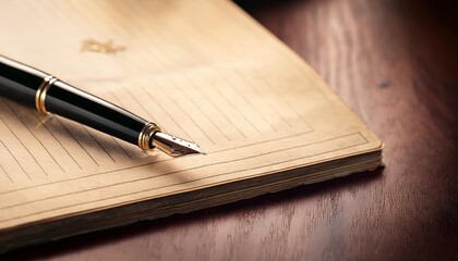 writing pen and note pad