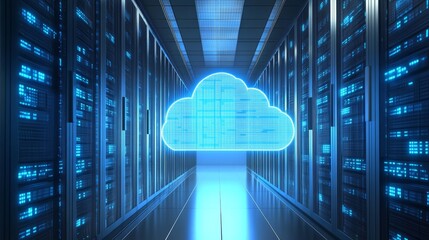 Cloud Computing Server Room Data Center Technology