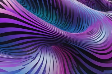 Obraz premium Abstract Purple and Blue Striped Background