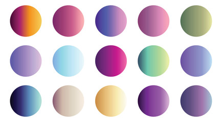 Gradient color palette