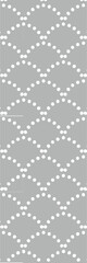 A repeating pattern of white dots arranged in a diagonal grid on a grey background, suitable for graphic design or textile use.