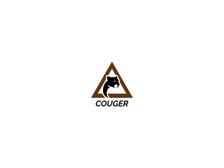 The logo features a sleek, black cougar poised in mid leap, embodying strength, grace, and stealth.