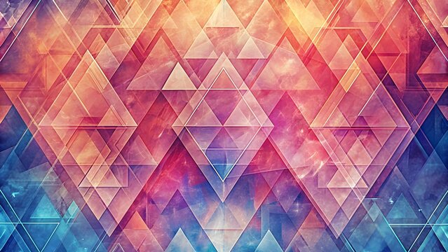 Abstract polygonal blue background. Modern abstract blue background design with layers of textured white transparent material in triangle diamond and square shapes in random geometric patterns