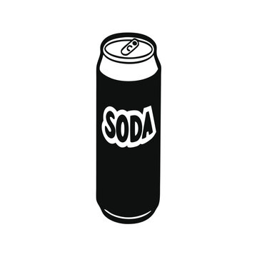 recommend clip art: Soda Bottle Vector silhouette