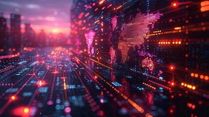 Fondo tecnologicos y científicos Ingeniería informatica y concepto de cadena de bloques. Big data y comunicacion. Internet y analisis de datos en la web. Trabajo en equipo y programacion