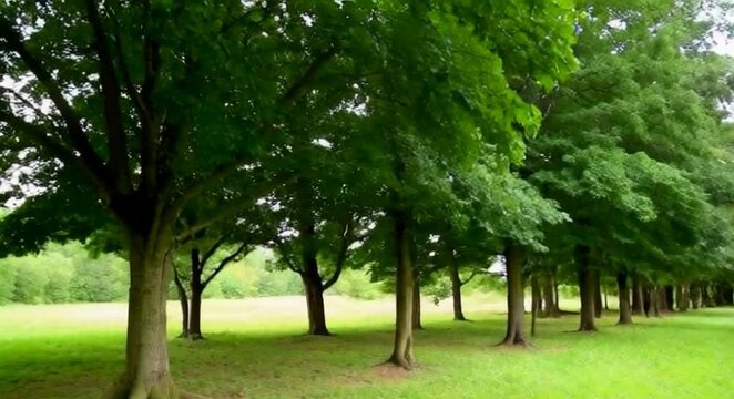 a beautiful gaint trees.