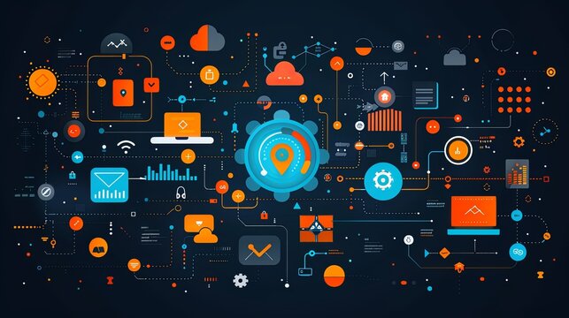 Fondo tecnologicos y científicos Ingeniería informatica y concepto de cadena de bloques. Big data y comunicacion. Internet y analisis de datos en la web. Trabajo en equipo y programacion