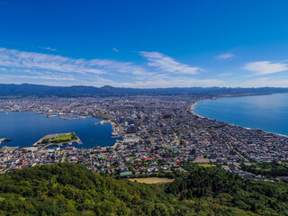 Obraz premium 【北海道】函館山からの風景