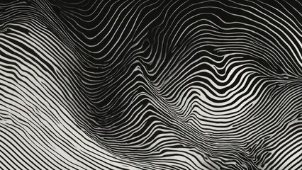 Monochrome Static: Abstract Grainy Background