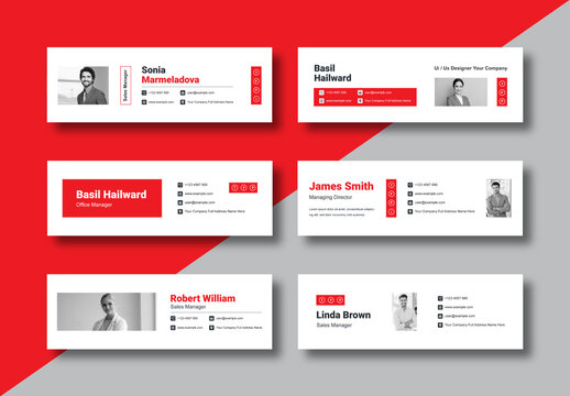 Email Signature Design Layout