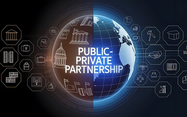 Obraz premium Leveraging Private Public Partnerships for Social Impact 