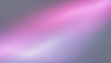 Abstract glowing pink purple blue grainy summer poster design background. Colorful grainy gradient soft glowing backdrop design, web header, banner.
