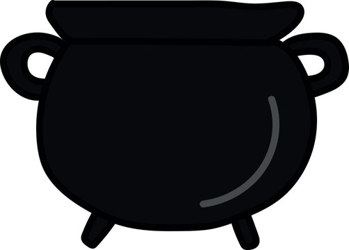 recommend clip art: Cartoon Witch's Cauldron