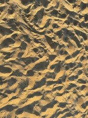 yellow sand texture, sunny, high contrast, pattern, top view