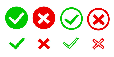 yes and no buttons