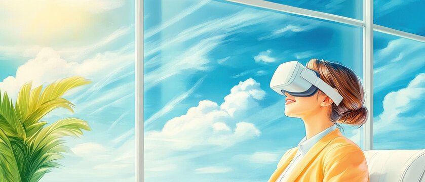 A virtual event platform using augmented reality to foster attendee engagement, overlaying digital networking features and interactive elements onto the real-world environment