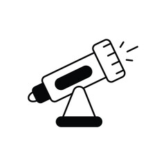 Telescope  vector icon