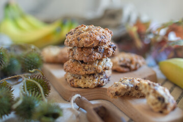 chocolate banana cookies
