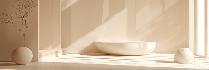 Neutral Nexus: A serene combination of neutral tones in an abstract design, ideal for financial or legal firms seeking a professional and trustworthy look.